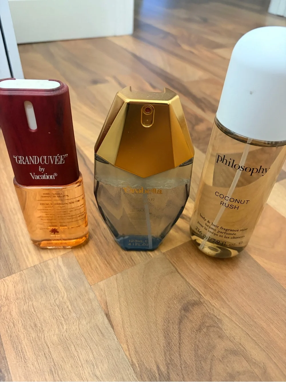 Philosophy Coconut Rush, Vacation Grandcuvee, Orabella Nectar Dew